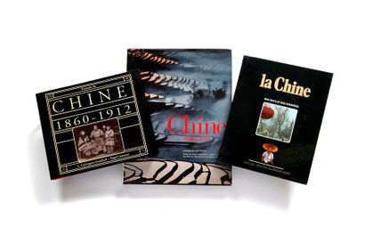 null Lot de 3 livres comprenant Portraits de Chine 1860-1912 par L. Carrington Goodrich...