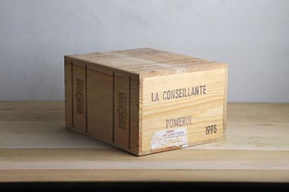 null 6 B CHÂTEAU LA CONSEILLANTE (Caisse Bois d'origine) - 1995 - Pomerol