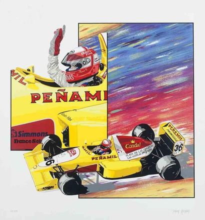null PASCAL ROSTAGNY

Paul Belmondo sur Formule 3

Epreuve d'artiste numérotée 9/17

80...