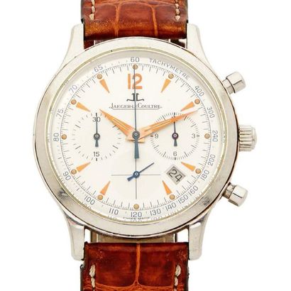 JAEGER-LECOULTRE Master control chronograph
Ref.145.8.31
circa 2000
Stainless steel...