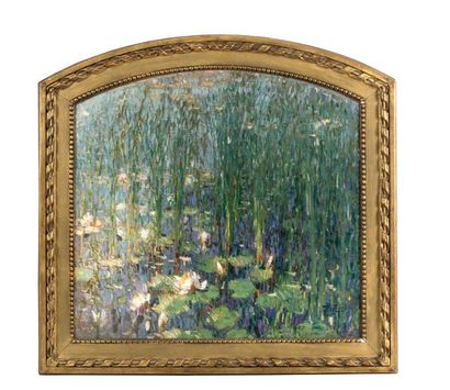 Pierre-Eugène MONTÉZIN (1874-1946) Les nymphéas
Oil on canvas, signed lower right
70.5...