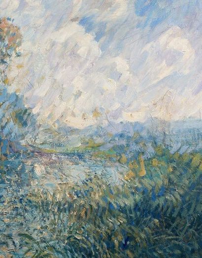 Gustave LOISEAU (1865-1935) Paysage
Oil on canvas, signed lower right,
50 cm x 61cm...