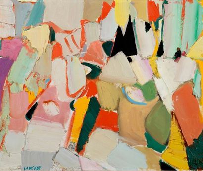 André LANSKOY (1902-1976) Composition
Oil on canvas, signed lower left
60 x 73 cm...