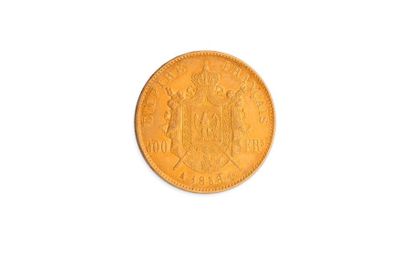 France FRANCE
Napoléon III - 100 francs, 1858, série A.
Pb.:32gr

Cliquez ici pour...