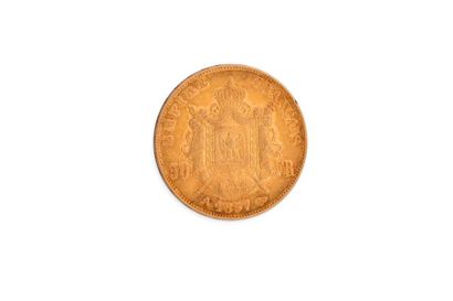 France FRANCE
Napoléon III - 50 francs, 1857, série A.
Pb.: 16gr

Cliquez ici pour...