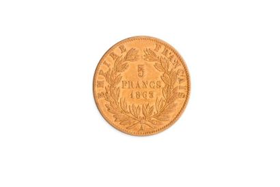 France FRANCE
Napoléon III - 5 francs, 1863, série A.
Pb.: 1.6gr

Cliquez ici pour...