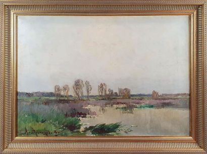 Armand Auguste BALOUZET (1858-1905) Armand Auguste BALOUZET (1858-1905)
Paysage
Huile...