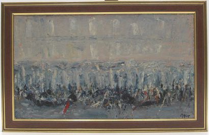 Michel MALY (1936) Michel MALY (1936)
Venice
Oil on canvas, signed lower right
24...