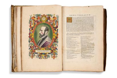 [ATLAS]. ORTELIUS Abraham (1527-1598) 
Theatrum orbis terrarium [suivi de] Parergon,...