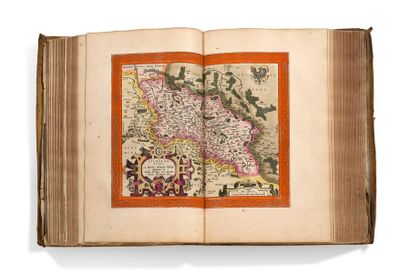 [ATLAS]. ORTELIUS Abraham (1527-1598) 
Theatrum orbis terrarium [suivi de] Parergon,...