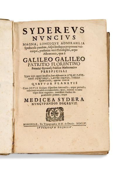 [GALILÉE (Galileo Galilei, dit) (1564-1642)]. 
Opere di Galileo Galilei Linceo nobile...