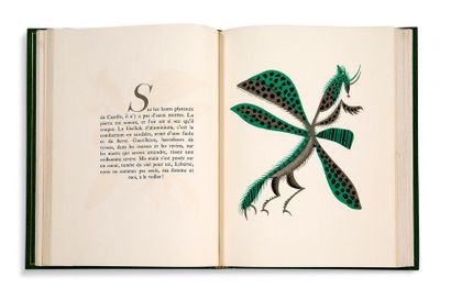 LURCAT Jean (1892-1966) 
Géographie animale. Lausanne, André Gonin, 1948
Petit in-folio,...