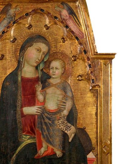 CECCO DI PIETRO (PISE DOC.1364 - V.1402) Virgin and Child
Pisa ca. 1365
Tempera and...