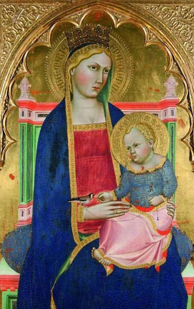 CECCO DI PIETRO (PISE DOC.1364 - V.1402) Virgin and Child
Pisa ca. 1365
Tempera and...