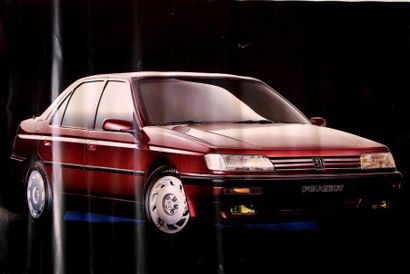 Peugeot 605 
Set of 7 advertising
posters Indoor: HDM creation 2 copies
114 x 136...