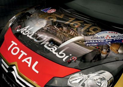 2011 - Citroën DS 3 WRC ex Sébastien Loeb Véhicule de compétition vendu avec une...