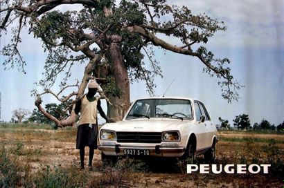 Peugeot 504 - 604 
Lot de 6 affiches publicitaires
Peugeot 504 (2 fois 2 exemplaires),...