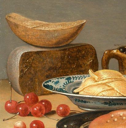 FLORIS VAN SCHOOTEN 
Still-life with fruits
Oil on panel 46 x 62 cm
Still-life with...