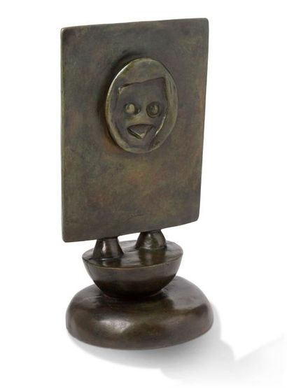 Max ERNST (1891 - 1976) 
Cheri Bibi, 1964-1973
Bronze à la cire perdue à patine brune...