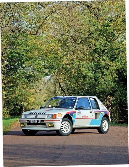 1985 Peugeot 205 Turbo 16 Rare 205 T16 série 200
Ex Peugeot - Talbot Info Rallye
Même...