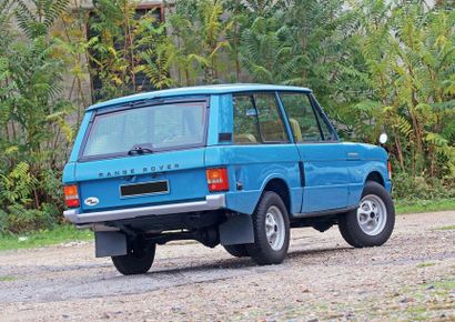 1972 Range Rover CLASSIC « SUFFIX A » Première série la plus recherchée
Véhicule...