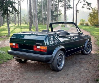 1982 Volkswagen Golf GTI Cabriolet Bieber Rarissime et unique en France
Restauration...