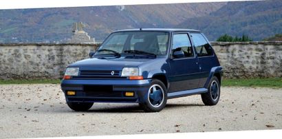 1990 RENAULT Supercinq GT TURBO Alain Oreille Rare version Alain Oreille
Exemplaire...