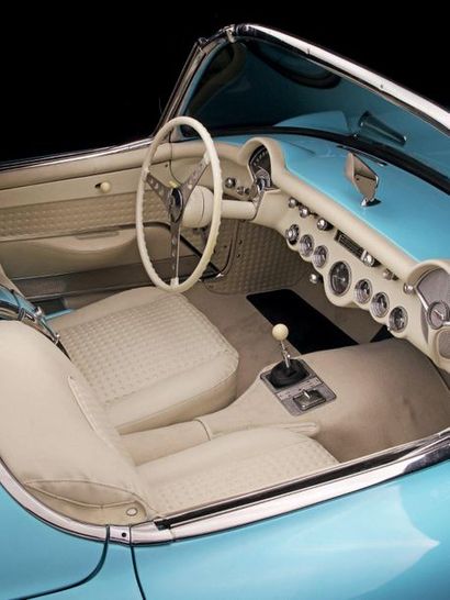 1957 CHEVROLET Corvette C1 Nice configuration Manual gearbox Ready to ride French...