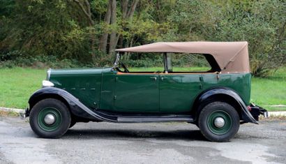 1934 Citroën ROSALIE Torpedo 10A Rare à la vente
Bon état de fonctionnement
Frais...