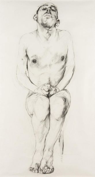 PAUL MCPHAIL PAUL MCPHAIL

(né en 1966)

Nude, 1992

Huile sur toile, datée au dos

Oil...