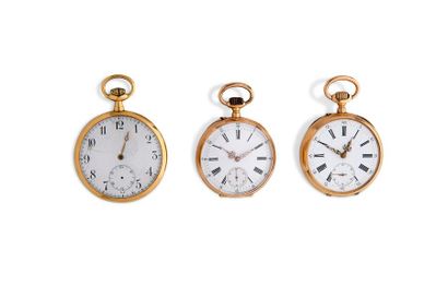 null Lot de 3 montres de gousset 
Cliquez ici pour enchérir