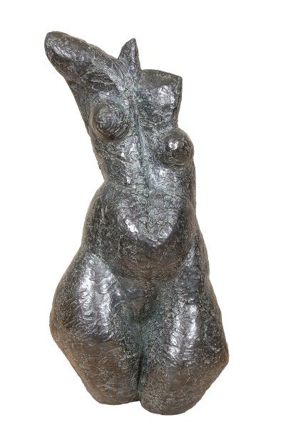MAVAMBU N'Dangani Le Désir Bronze Patiné H. : 62 cm Tirage 3/8 Fondeur Clementi....