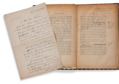 VERLAINE PAUL (1844-1896) 
Louise Leclercq [Paris], [1886]. In-12 of 216 pages, with...