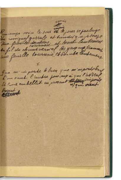 APOLLINAIRE Guillaume (1880-1918) 
Alcohol. Poems (1898-1913). Paris, Mercure de...