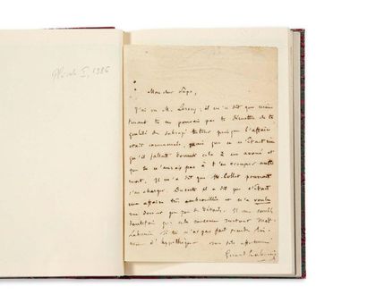 NERVAL, Gérard de (1808-1855) 
A collection of 15 autograph letters or notes signed...