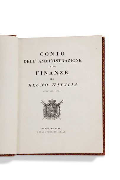 null + PRINA Conto dell'amministrazione delle finanze del regno d'Italia dall'anno...