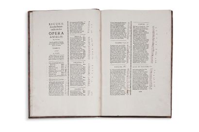 LULLY JEAN-BAPTISTE (1632-1687) 
MANUSCRIT MUSICAL, Recueil des plus beaux endroits...