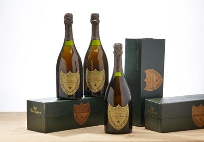 null 3 B CHAMPAGNE DOM PÉRIGNON (Set) 1 to 1,2; 1 to 1,6 and 1 to 1,8 cm; beautiful...