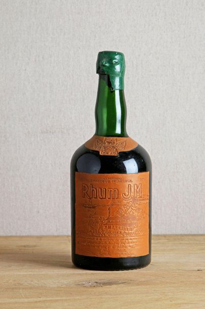 null 1 B RHUM LES HÉRITIERS CRASSOUS DE MEDEUIL HORS D'ÂGE 75 Cl 50% (étiquette en...