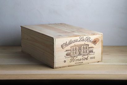 null 12 B CHÂTEAU LA POINTE (Original Wooden Case) - 1995 - Pomerol