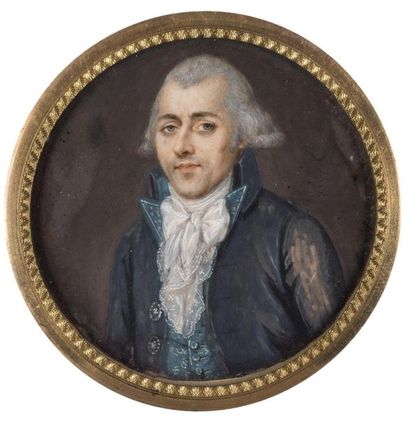 École FRANÇAISE vers 1790 ECOLE FRANCAISE vers 1790

Portrait d'homme

Huile sur...