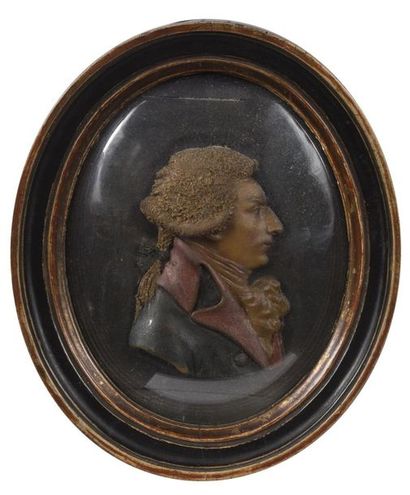 ECOLE FRANCAISE vers 1793-1795 ECOLE FRANCAISE vers 1793-1795

Portrait de profil...