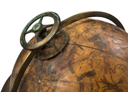 null Exceptional set of two globes, one terrestrial, one celestial designed to carry...