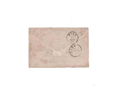 null AUTRICHE - 17 DECEMBRE 1870
30c lauré en paire obl. étoile 4 PARIS R. d'Enghien...