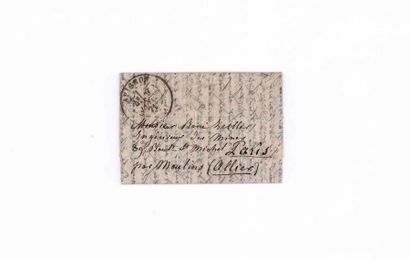 null 
Small letter without postage with cd AVIGNON 9 JANV. 71.
Lm dated BACCARAT...