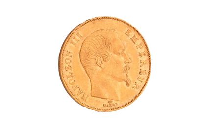 FRANCE - Napoléon III - 50 Francs FRANCE - Napoléon III - 50 Francs
Or
Profil droit...