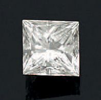 纸上钻石 亮丽的方形切割 附带GIA证书，证明： 重量：2.17克拉 颜色：H 纯度：VS2...