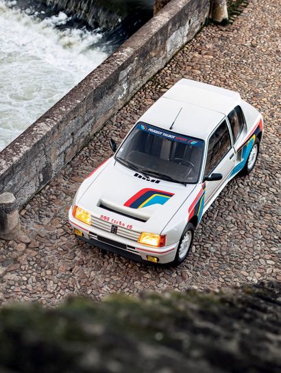 1985 Peugeot 205 Turbo 16 L’une des rares Turbo 16 blanches 9 900 km d’origine Exceptionnelle...