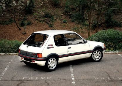 1987 Peugeot 205 GTI 1.9 
17,500 km of origin

3rd hand

Very rare phase 1 version

French...