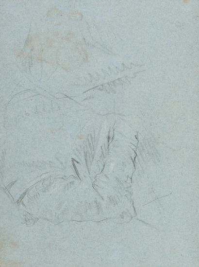 Giovanni Domenico TIEPOLO Venise, 1727 - 1804 Recto: Study for the visit of the French...
